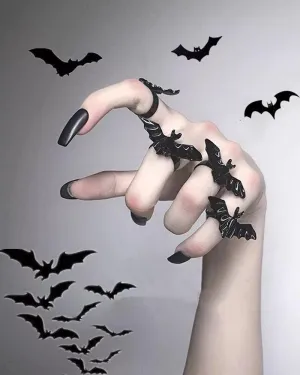 1pc Bat Shaped Adjustable Ring