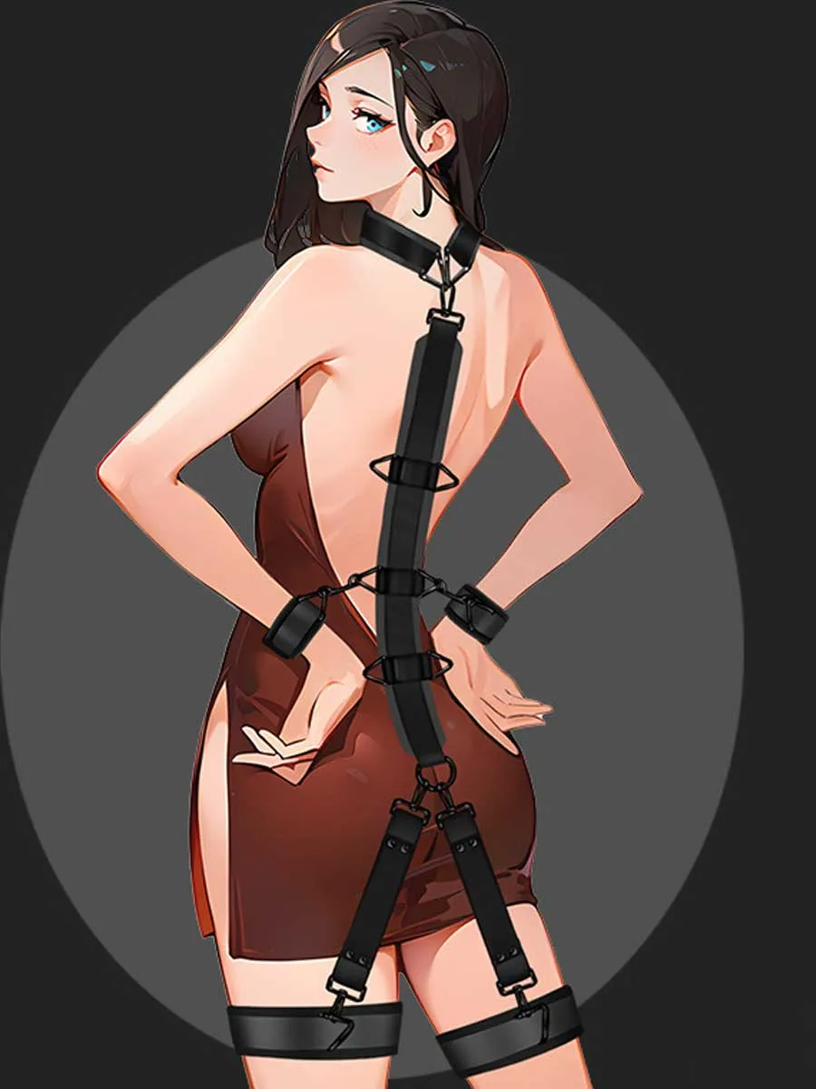 Adjustable Single Strap Harness Set
