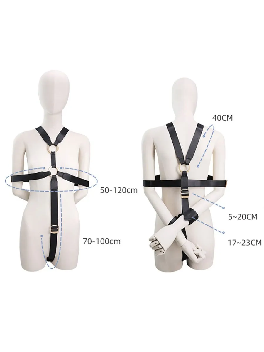 Adjustable Strappy One Piece Harness