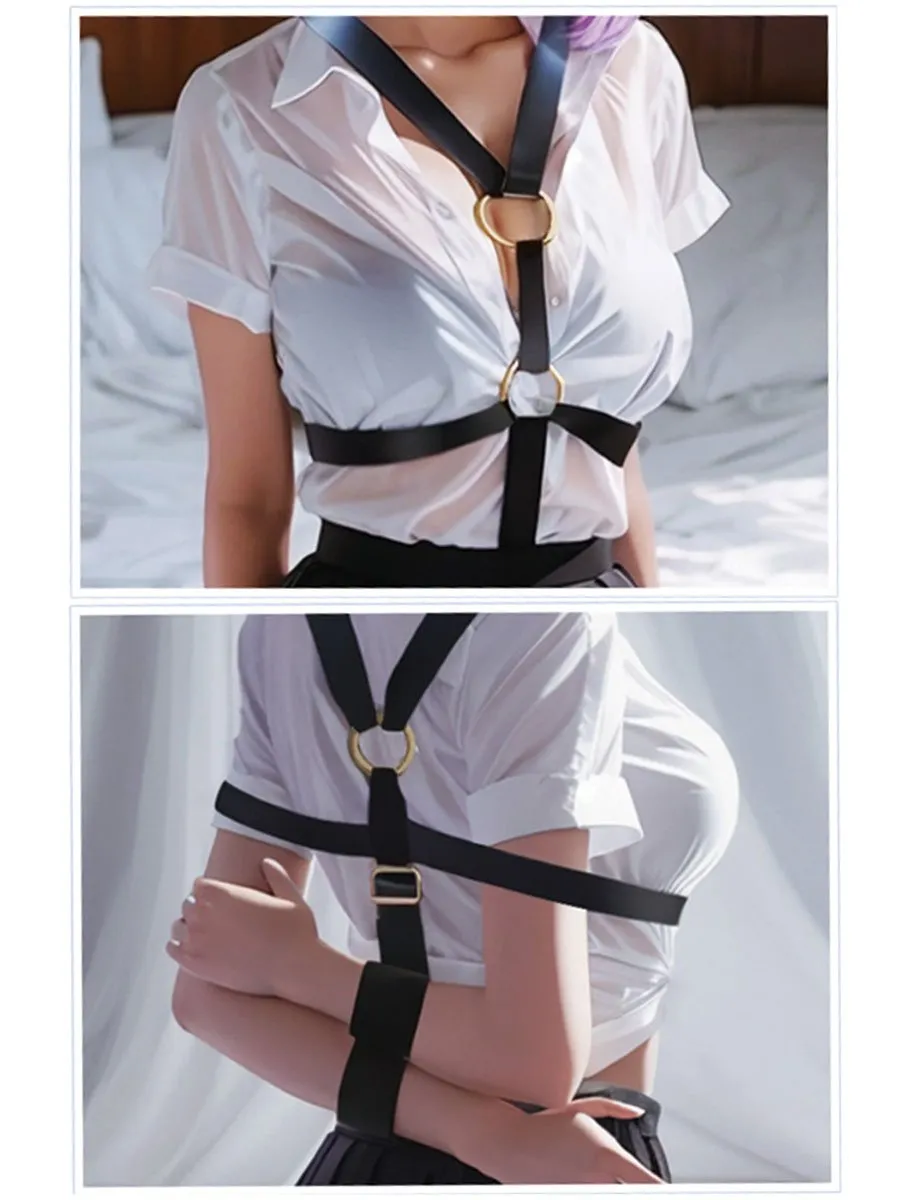 Adjustable Strappy One Piece Harness