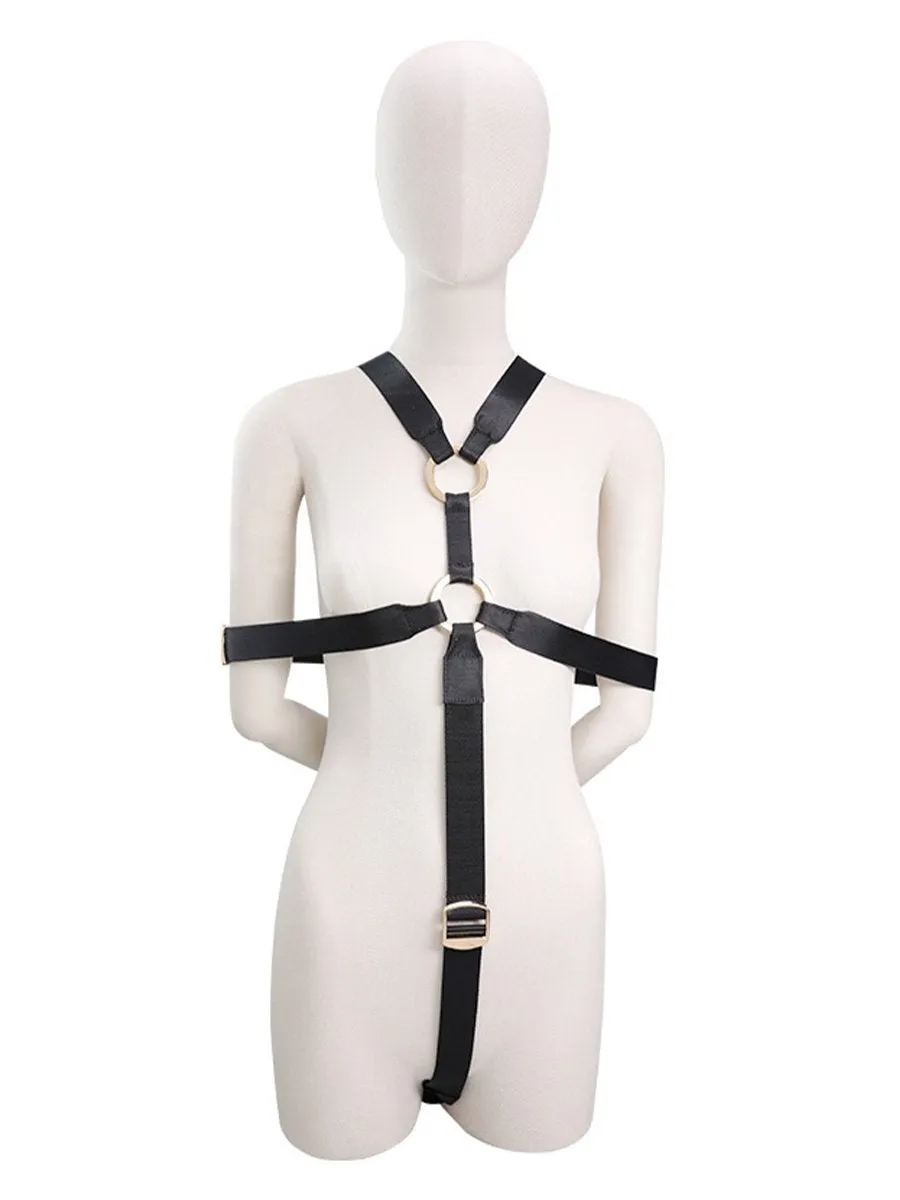 Adjustable Strappy One Piece Harness