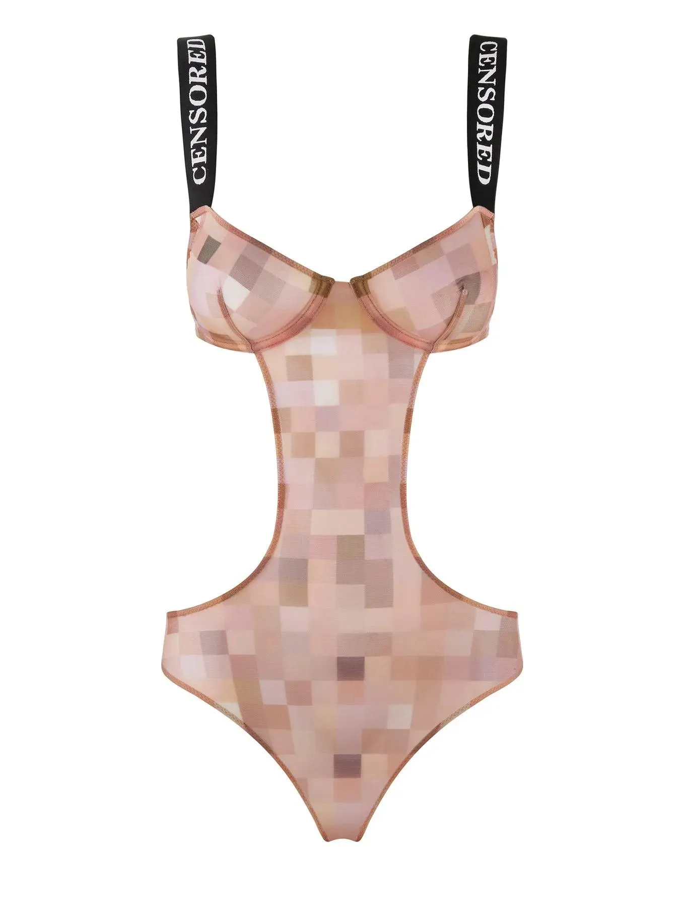 Basic bodysuit Censored body