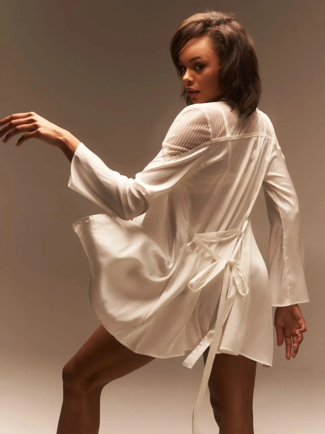 BRIDAL MORNING ROBE