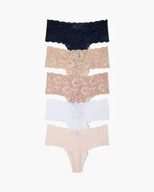Comfie Thong 5 Pack