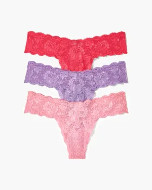 Cutie Lr Thong 3 Pack