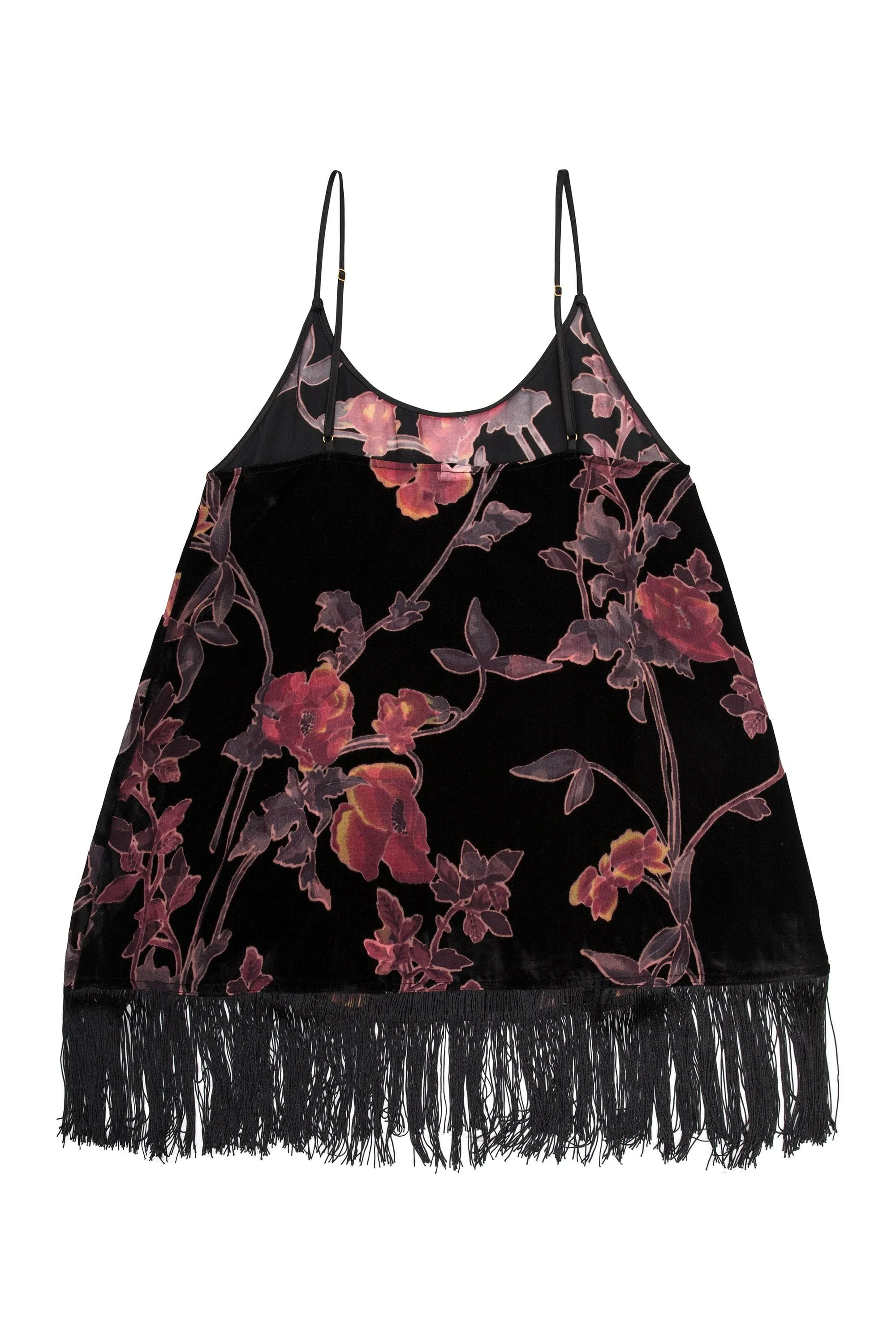 Francois Black Deco Devore Chemise Curve