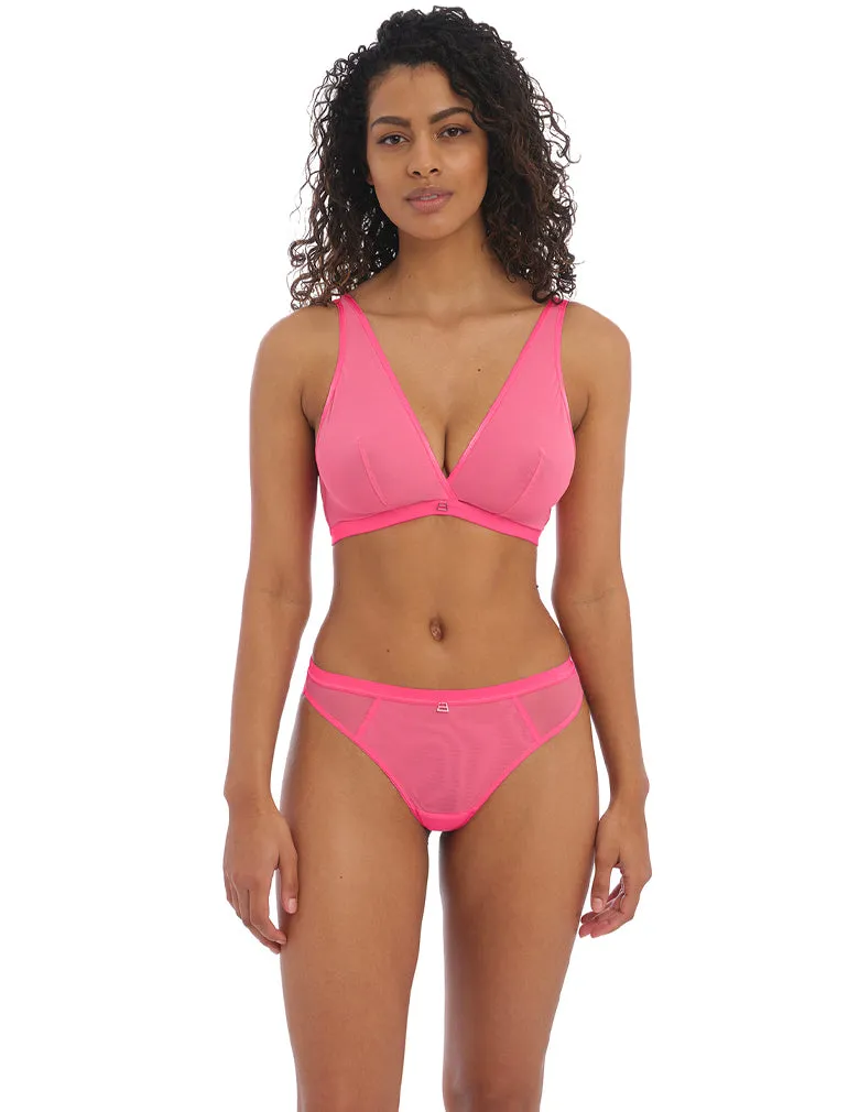 Freya AA400917 Pink Snapshot Non Wired Bralette