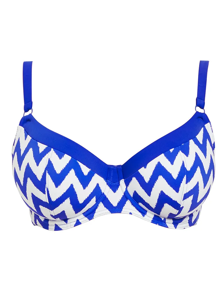 Freya Making Waves AS2947 Cobalt Underwire Sweetheart Padded Bikini