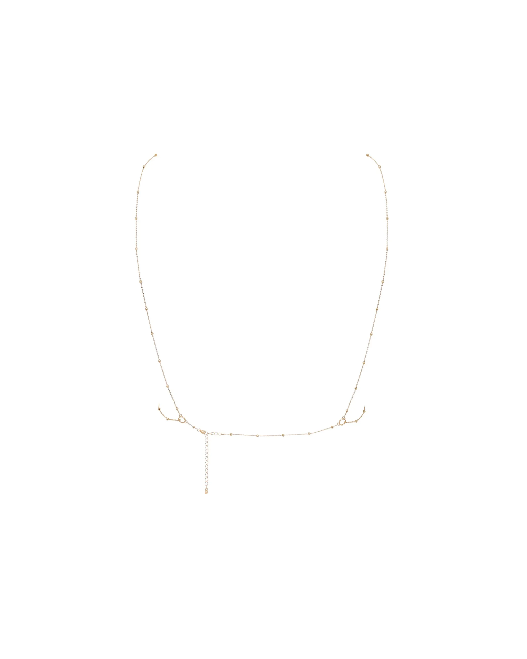Frida Open Chain Bra Gold