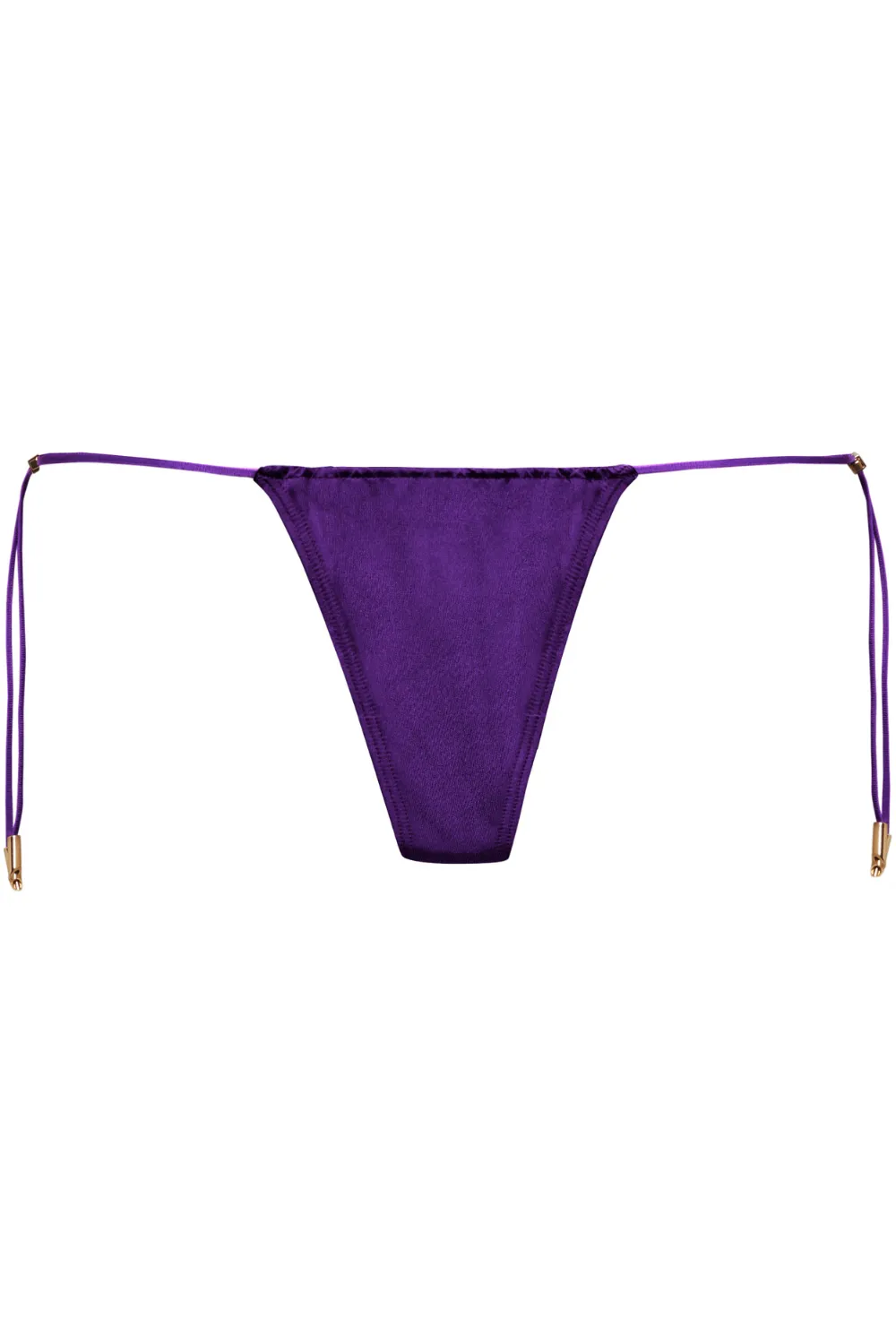 Glow Thong Bikini Bottom in Purple