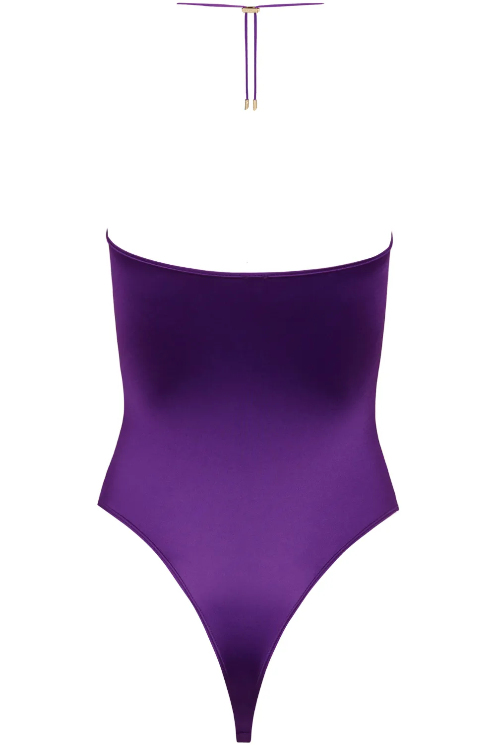 Glow Thong Swimsuit in Purple