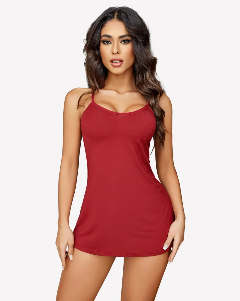 Lace Nightie V-Neck Chemise