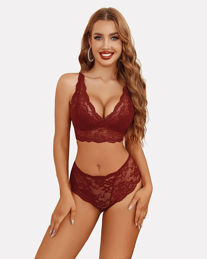 Lingerie Set Lace Bra and Panty Sets