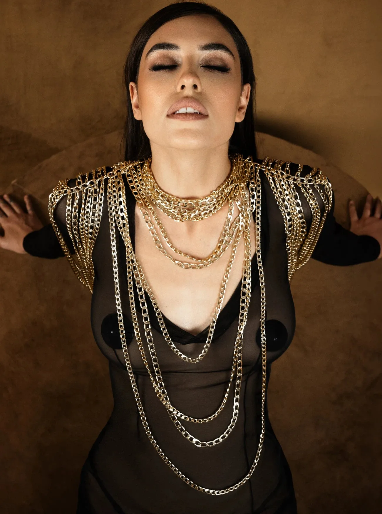 Liora Chain Harness Top