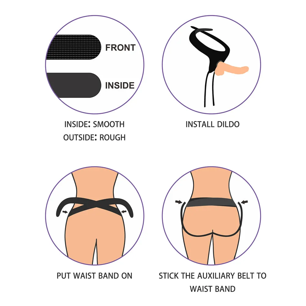 Lovetoy Ingen Easy Strap-On Harness for Dildo Adjustable Male Female