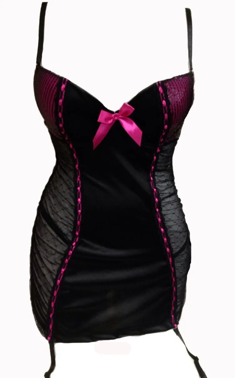 Sexy Body Sculpting Lingerie Ladies Suspenders Sexy Pajamas