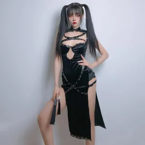 Sexy Chinese Split Dress