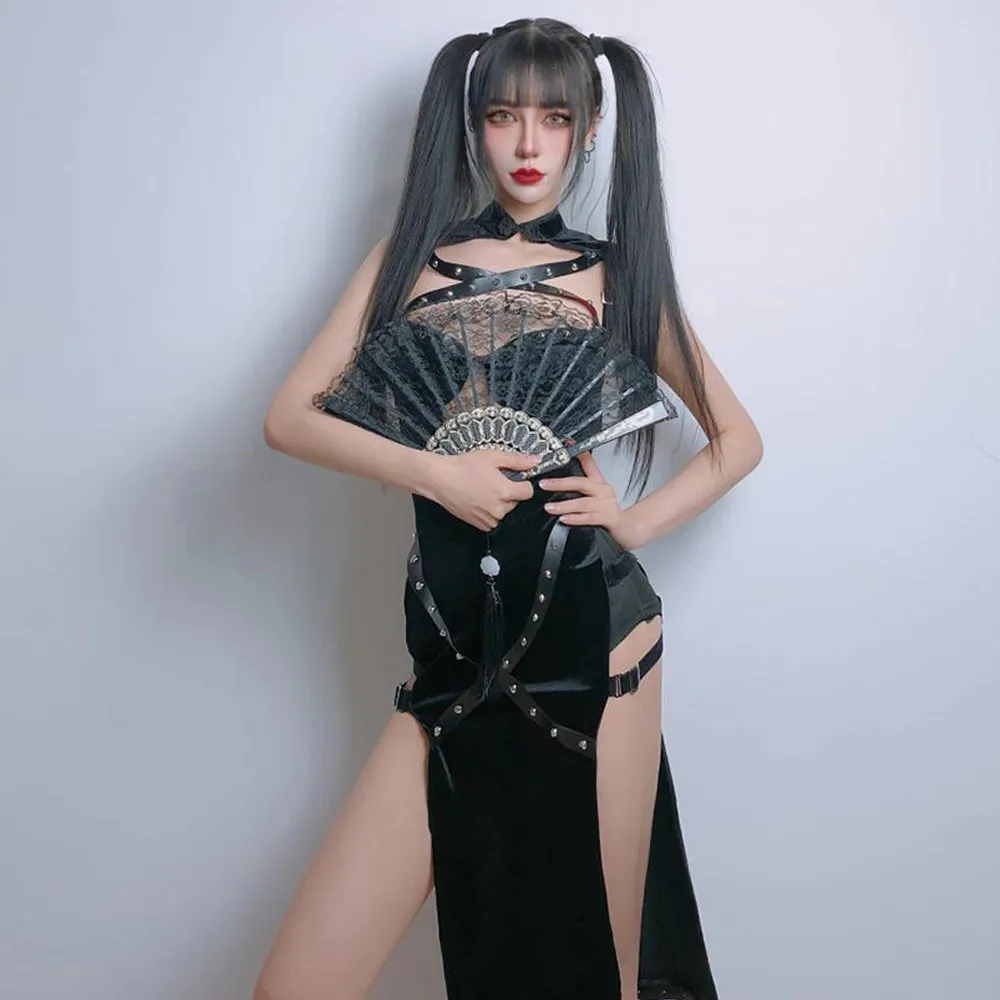 Sexy Chinese Split Dress