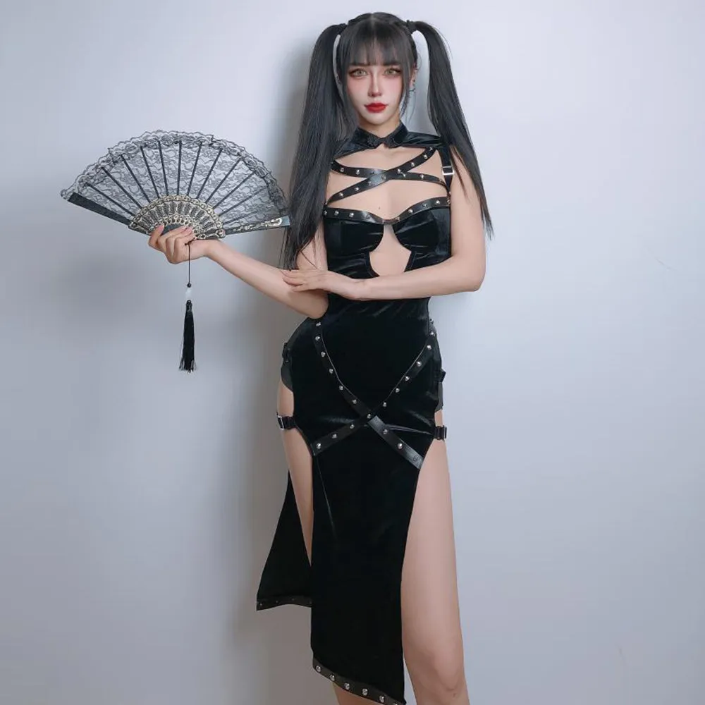 Sexy Chinese Split Dress