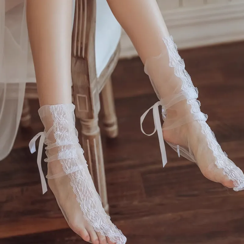Sexy Lace Mesh Socks