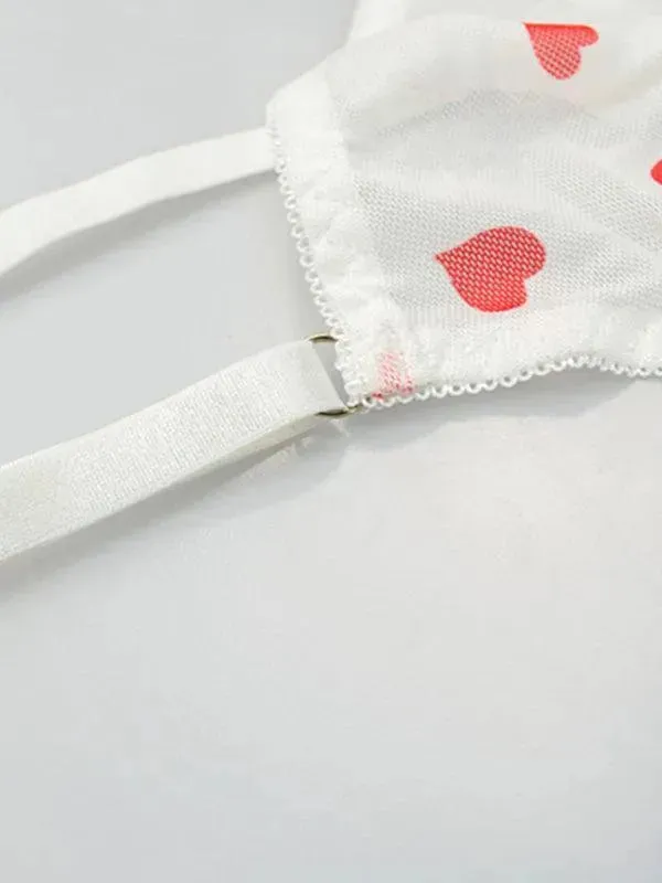 Sexy Love Mesh Sexy Underwear Set