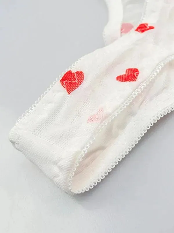Sexy Love Mesh Sexy Underwear Set