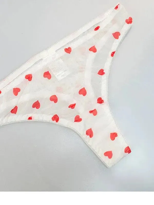 Sexy Love Mesh Sexy Underwear Set