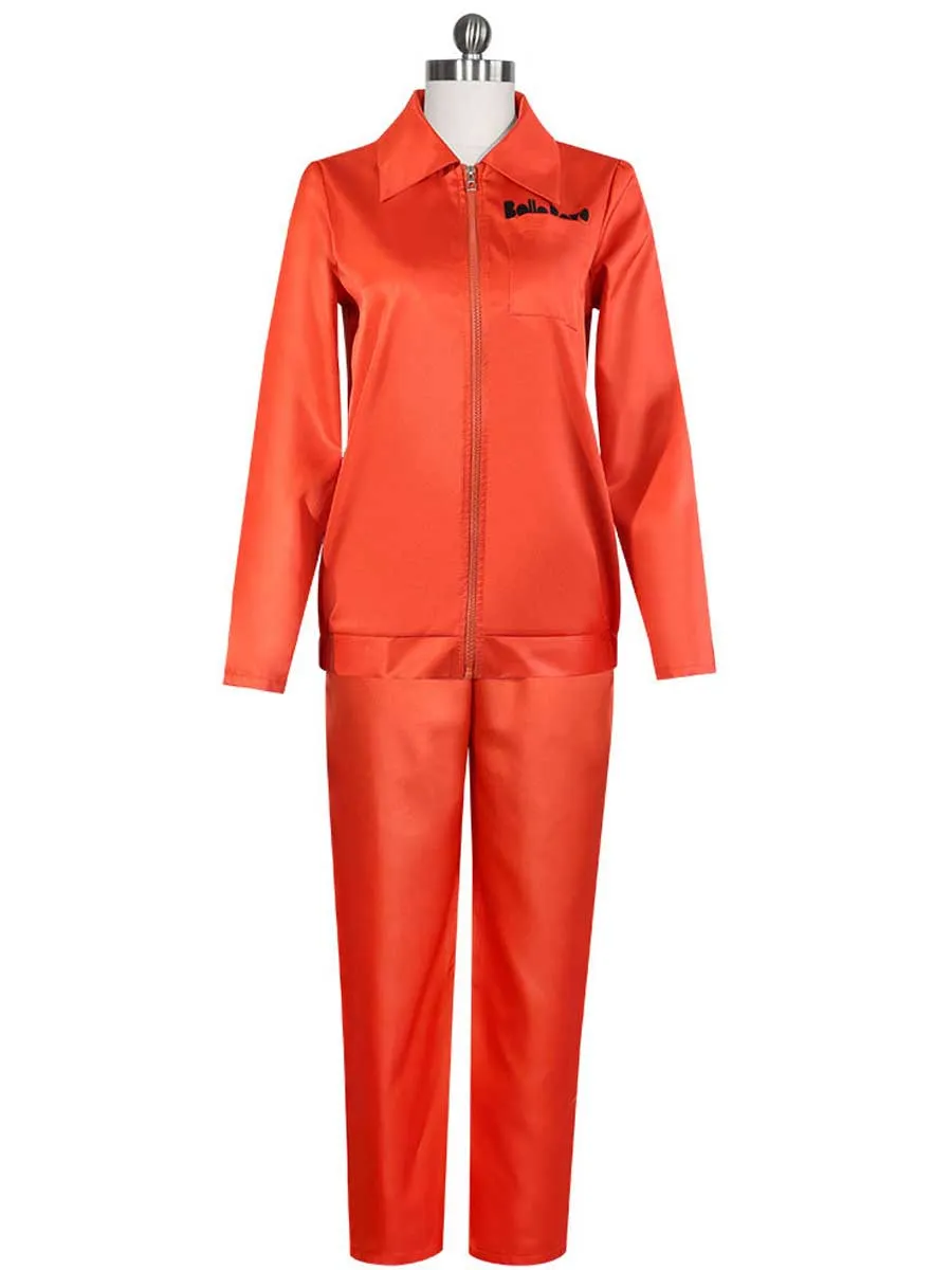 Sexy Orange Prisoner Costume