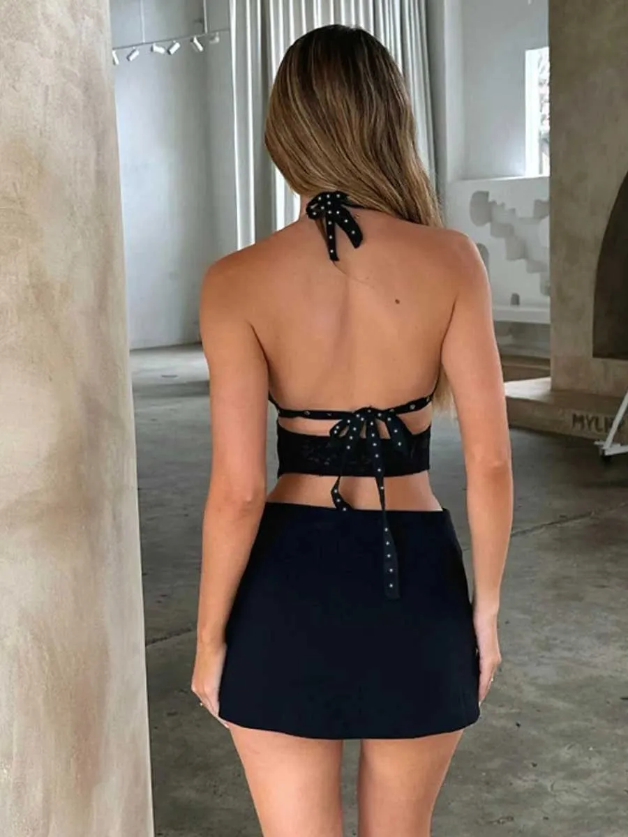 Sexy Studded Gothic Dress