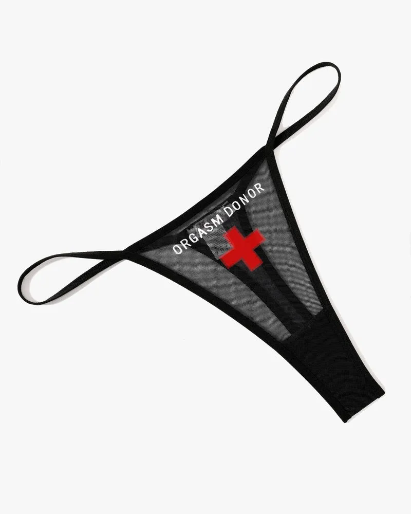 T-back Mesh Panties