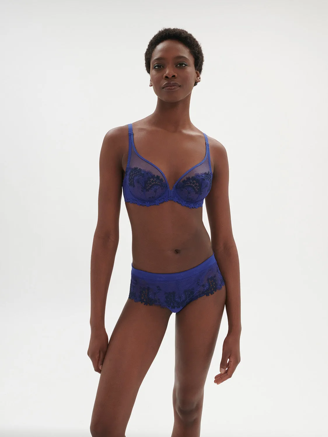 Wish Boyshort - Electric Blue