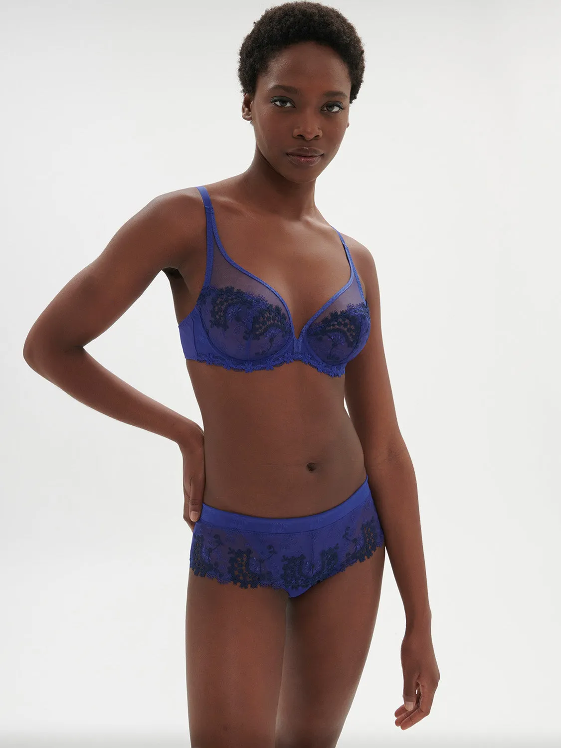 Wish Boyshort - Electric Blue
