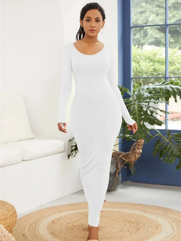 Women's Tank Top Bodycon Long Dress