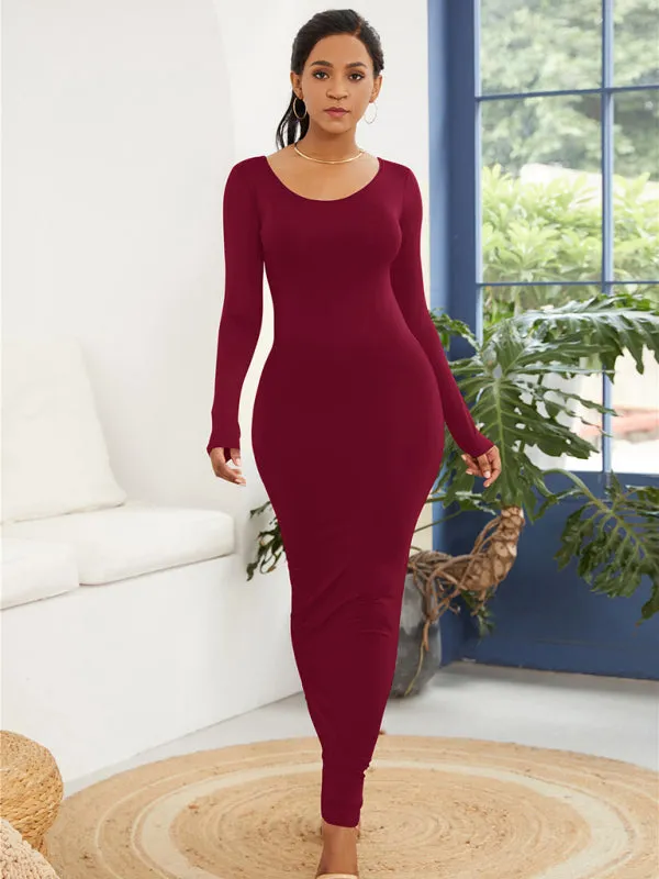 Women's Tank Top Bodycon Long Dress