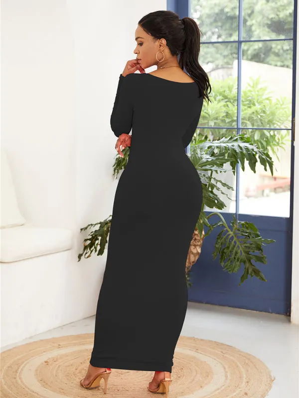 Women's Tank Top Bodycon Long Dress