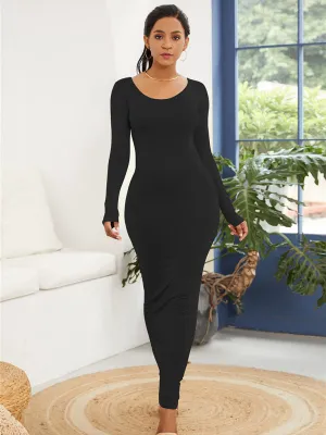 Women's Tank Top Bodycon Long Dress
