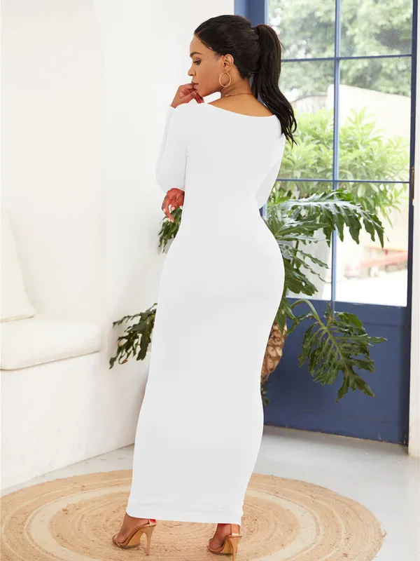 Women's Tank Top Bodycon Long Dress